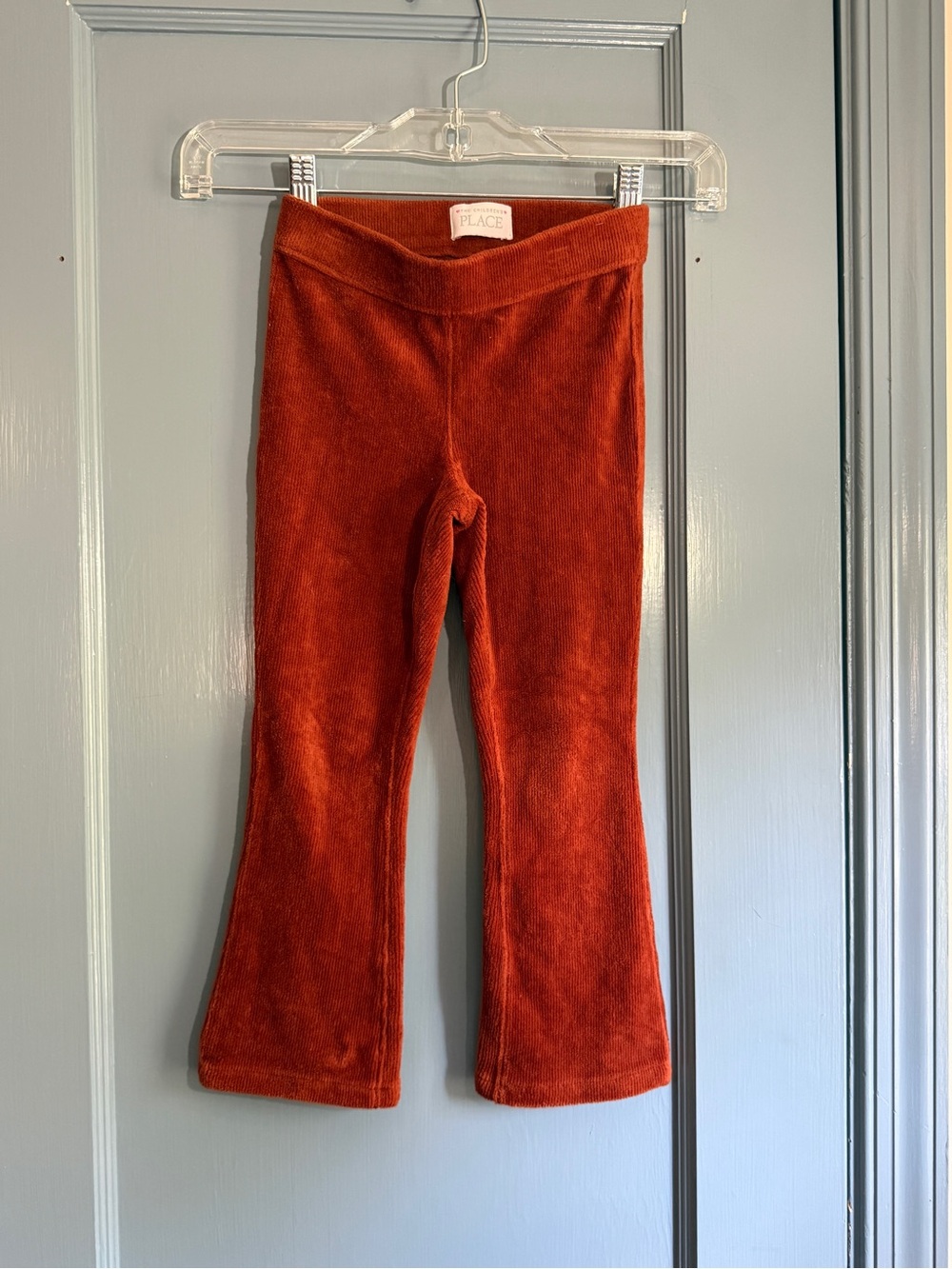 The Children's Place Rust Orange Corduroy Flare Sweatpants